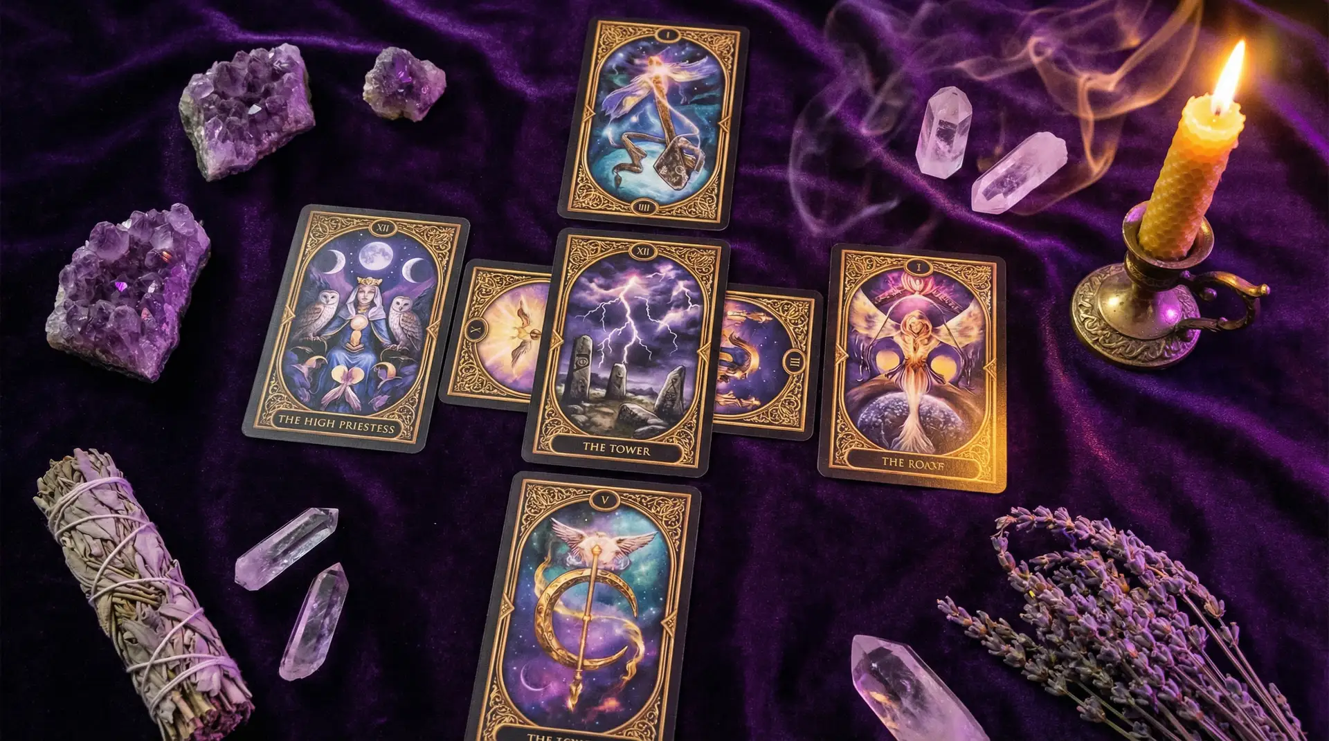 塔罗牌阵 - 黑料吃瓜 | 凯尔特十字牌阵